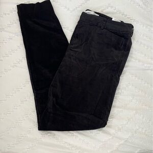 Old Navy Black Velvet Pixie Pants